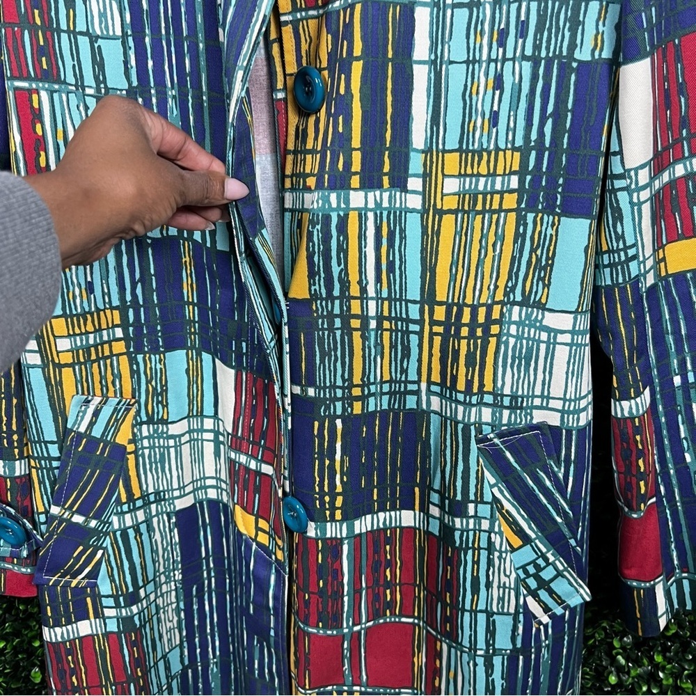 (CACHAREL) | Abstract Coat - Picture 8 of 11
